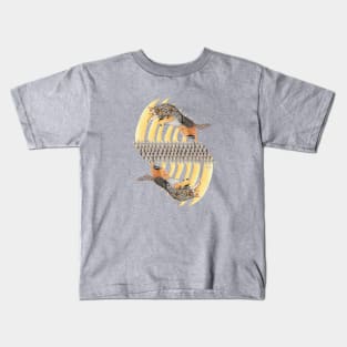 Coyote Spirit Animal Design Kids T-Shirt